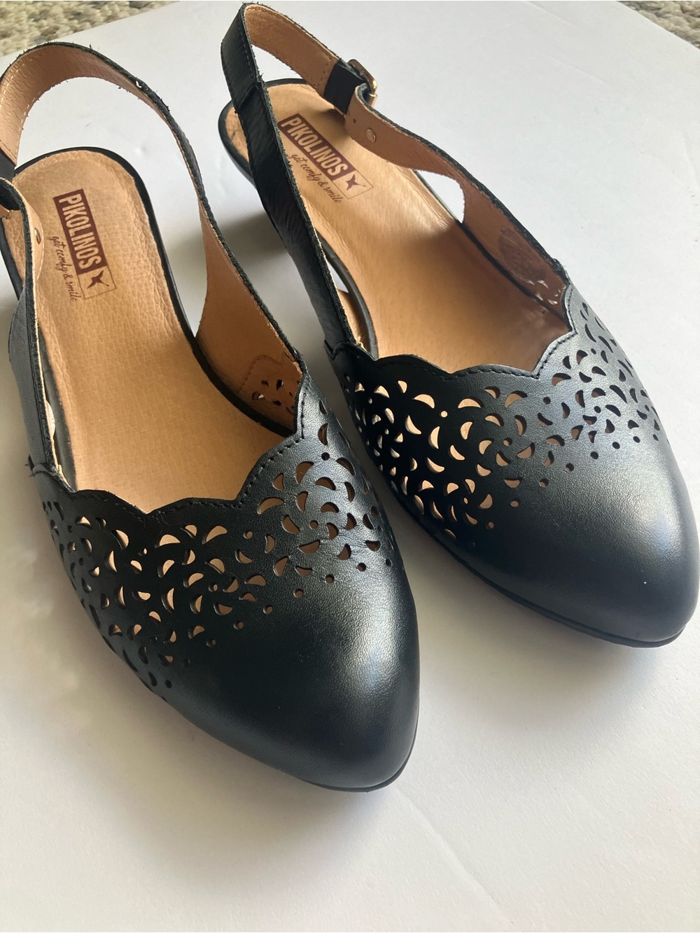 Pikolinos Elba Slingback Heels 40
